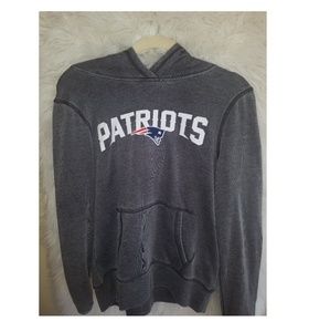 Gray Patriots Hoodie